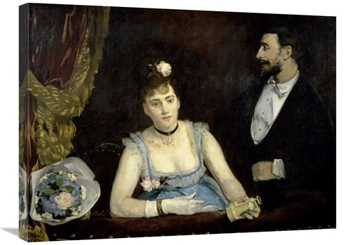 Global Gallery GCS-282137-30-142 30 in. A Loge at the Theatre Des Ital