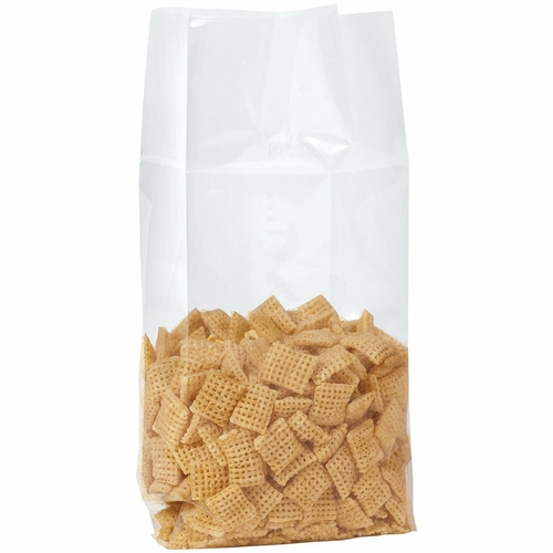 Pack of 1000 Flat Poly Bags, Clear 6 x 12. Ultra Thick Open Top Bags