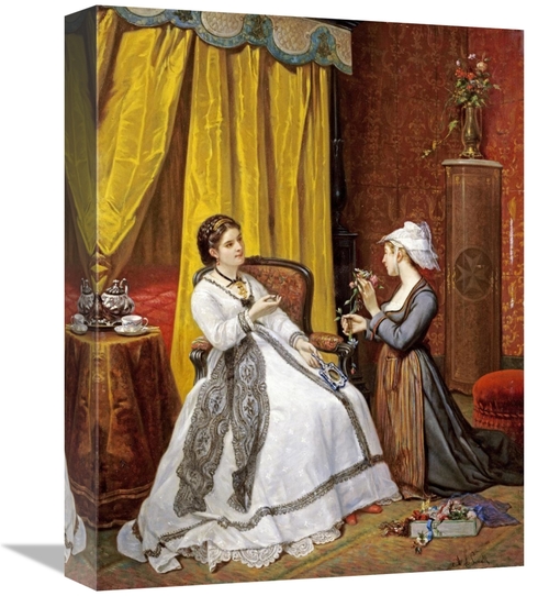 Global Gallery GCS-267926-16-142 16 in. Flowers for the Lady Art Print