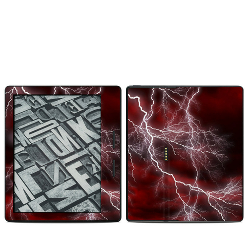 DecalGirl AKOA-APOC-RED Amazon Kindle Oasis Skin - Apocalypse Red