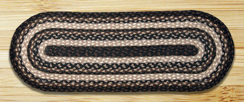 Earth Rugs 52-TR313 Mocha-Frappuccino Table Runner