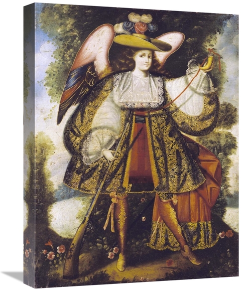 Global Gallery GCS-266140-22-142 22 in. Arcangel Con Arcabuz Art Print