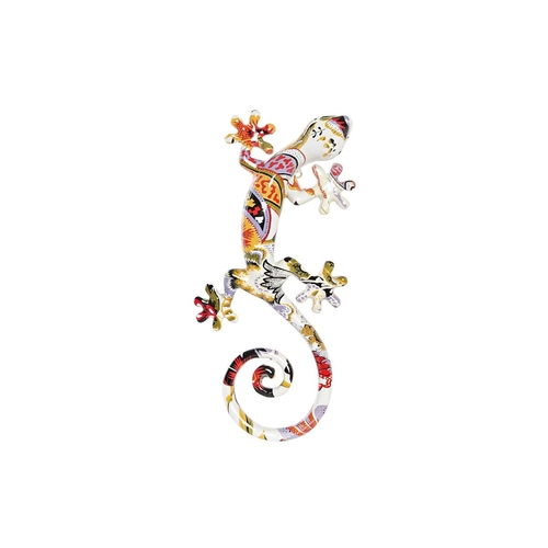 Wall Decoration DKD Home Decor 16 x 7 x 3 cm Multicolour Lizard Shabby