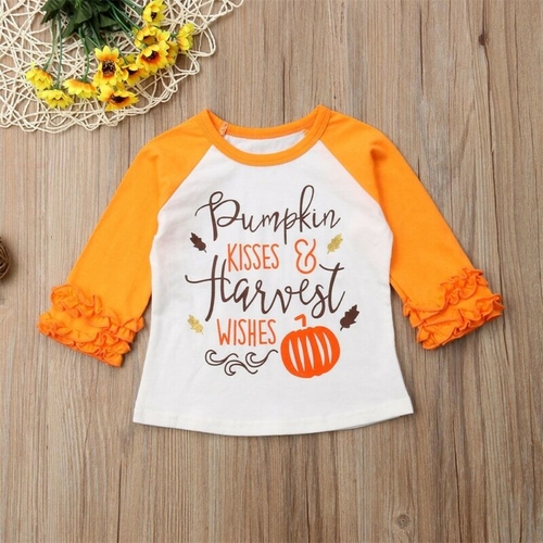 Pudcoco Autumn Kids Baby Girls Casual Top T Shirt