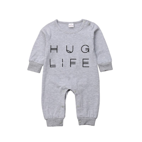 2019 New Newborn Baby Boys Girls Romper Letter