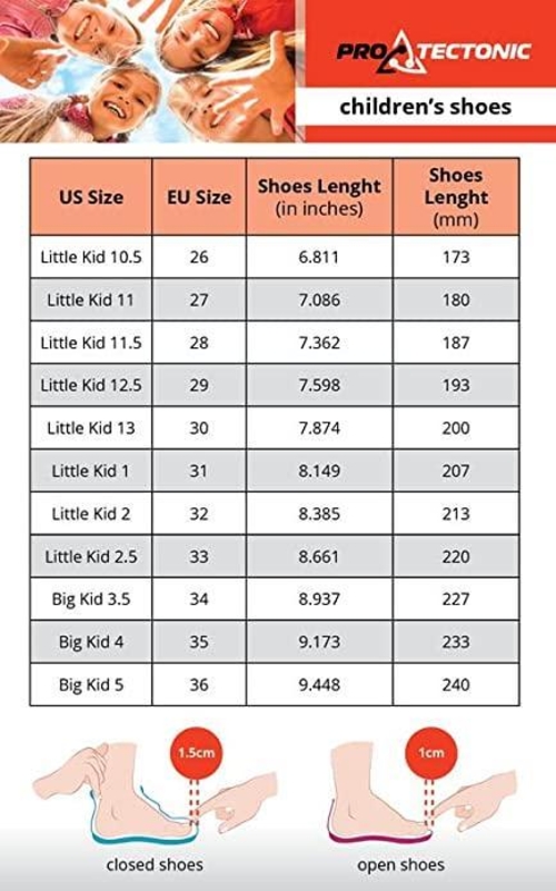 Closed Toe Sandals for Boys and Girls for Active Play and Activities 