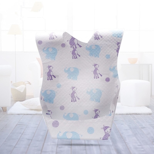 10pcs/lot Disposable Cute Baby Bibs Cartoon