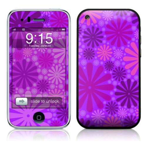 DecalGirl AIP3-PUNCH-PRP iPhone 3G Skin - Purple Punch
