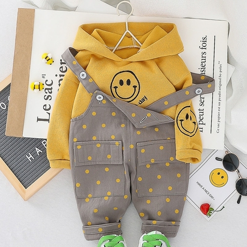 Girls Clothes Autumn Baby Boys Dots Clothing Sets Infant