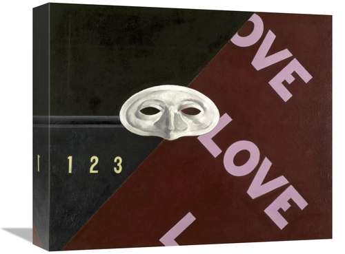 Global Gallery GCS-277390-16-142 16 in. Love, Love, Love Art P
