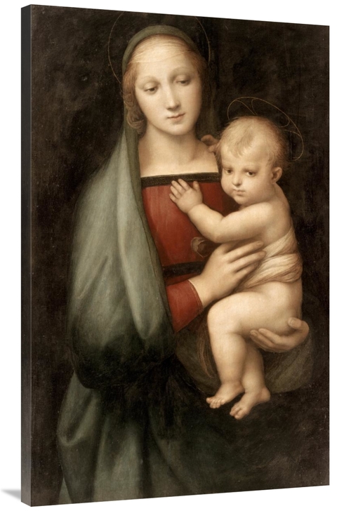 Global Gallery GCS-282364-44-142 44 in. Madonna & Child Art Print - Fi