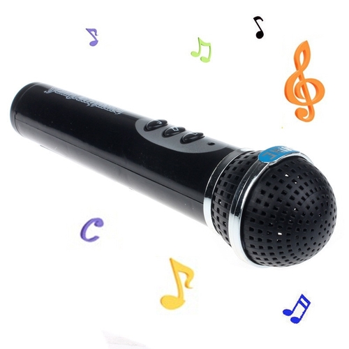 Hot Sale Girls Boys Microphone Black Mic Karaoke