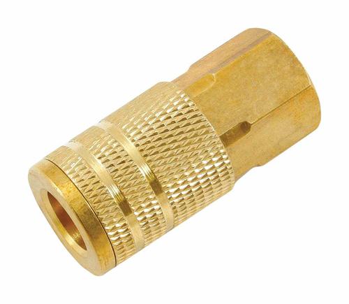 Forney Industries 1892660 Brass I&M Compatible Coupler, 0.25 in. x