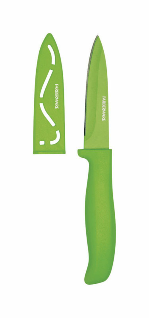 Farberware 6749436 2 Piece Colour Works Ceramic Paring Knife, 3.5 