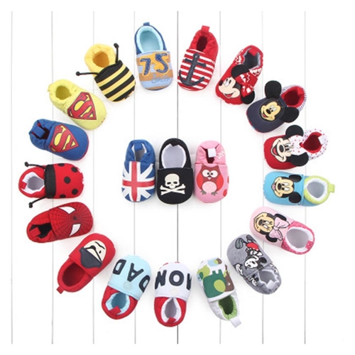 Hot Sale Romirus Autumn Baby Cotton Prewalker Soft