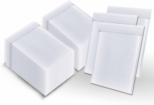 Pack of 1200 White Shipping Envelopes 7.25 x 11 Bubble Mailer 7 1/4 x