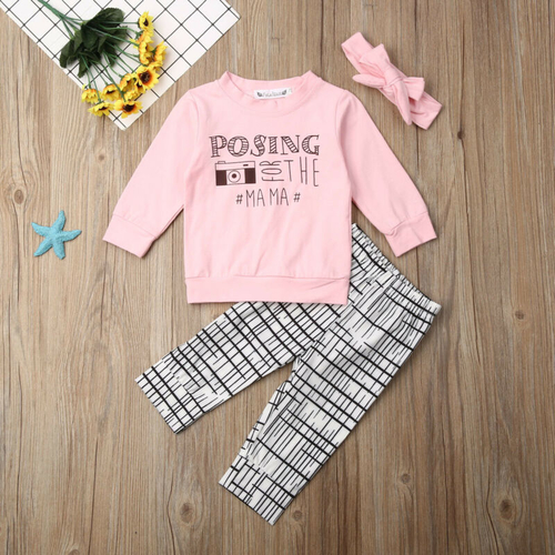 Pudcoco Autumn Cute Newborn Infant Baby kids Girls