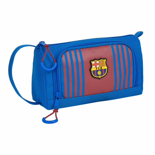 School Case F.C. Barcelona M907 Maroon Navy Blue 20 x 11 x 8.5 cm (32