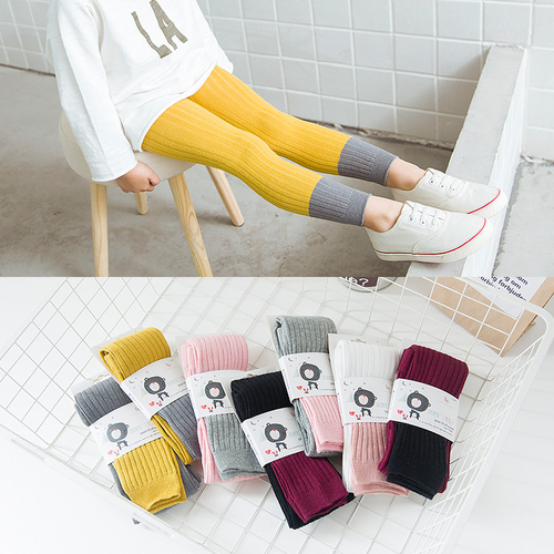 7 Style New Spring Autumn Cotton Girls Tights