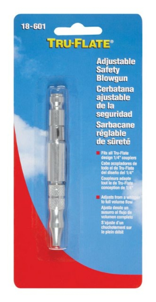 Tru-Flate 18601 Air Blow Gun Adjustable T -Type