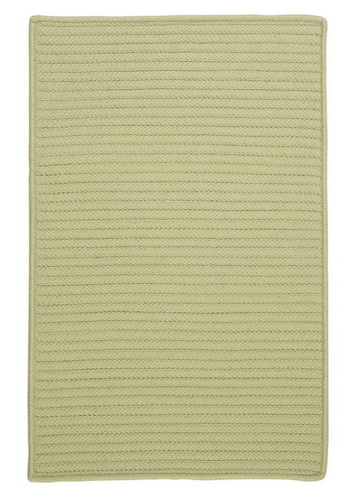 Colonial Mills Rug H834R024X144S Simply Home Solid - Celery 2 ft. x 12