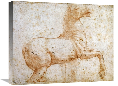 Global Gallery GCS-267235-22-142 22 in. Study of One of the Quirinal M