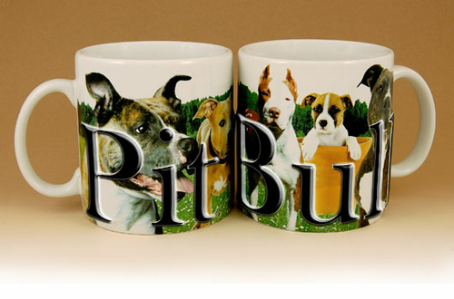 Americaware PMPBT01 18oz. Pit Bull Mug