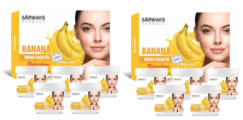 Herbals Banana Facial Kit 300 gm (Pack of 2)