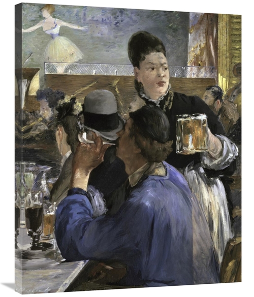 Global Gallery GCS-282382-36-142 36 in. Corner of a Cafe Concert Art P