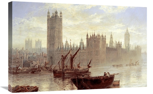 Global Gallery GCS-268312-30-142 30 in. Westminster from the Thames Ar