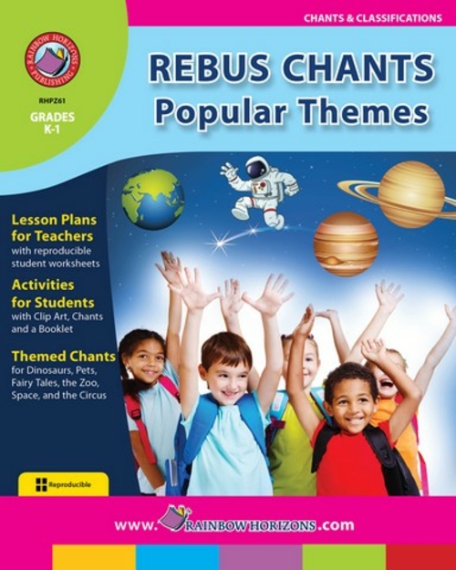 Rainbow Horizons Z61 Rebus Chants Volume 2 Popular Themes - Grade K to