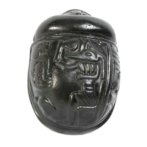 Decorative Black Egyptian Scarab Ornament