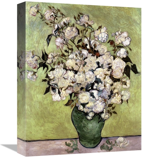 Global Gallery GCS-281324-16-142 16 in. Vase of Roses Art Print - Vinc