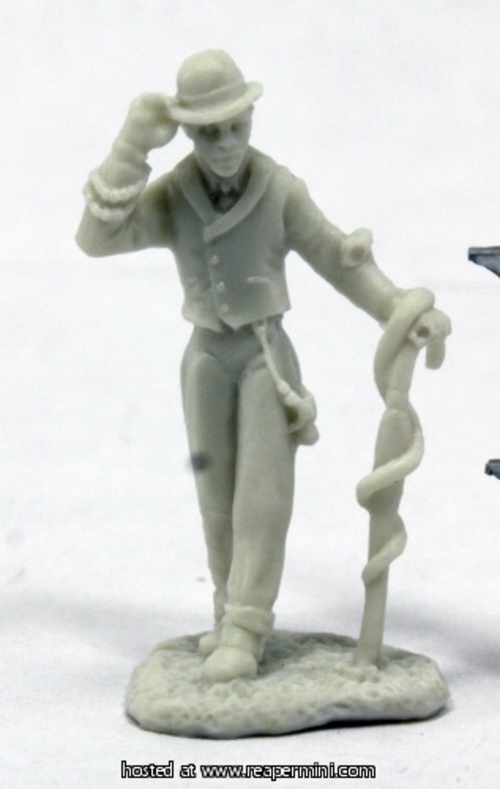 Reaper Miniatures REM91010 25mm Scale Deadlands Noir Houngan, Bob 