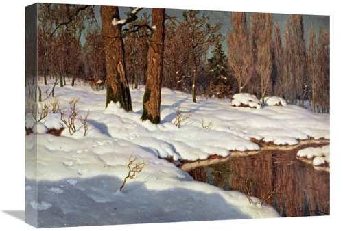 Global Gallery GCS-267859-22-142 22 in. Snowscape Art Print - Ivan Fed