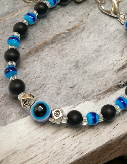 Fortune’s Shield Evil Eye Bracelet
