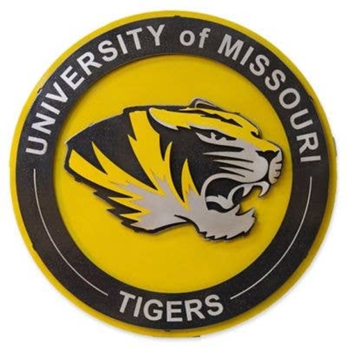 3 Inch Cloth Patch University Of Missouri Round