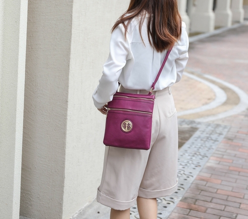 Della Double Sided Crossbody Bag 