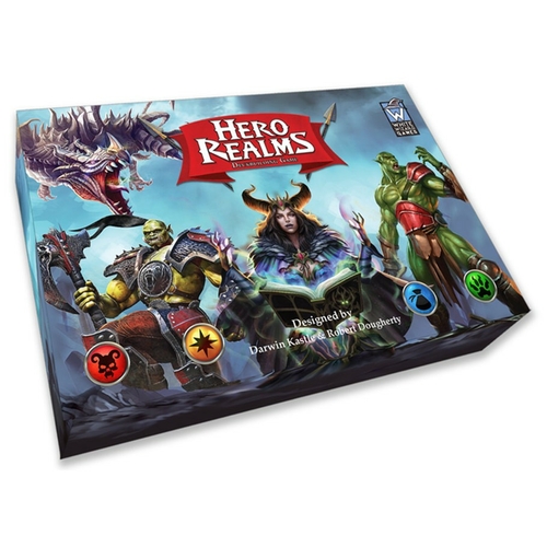 White Wizard Games WWG500 Hero Realms Deckbuilding Game
