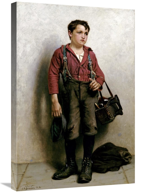 Global Gallery GCS-267793-30-142 30 in. Shoeshine Boy Art Print - John