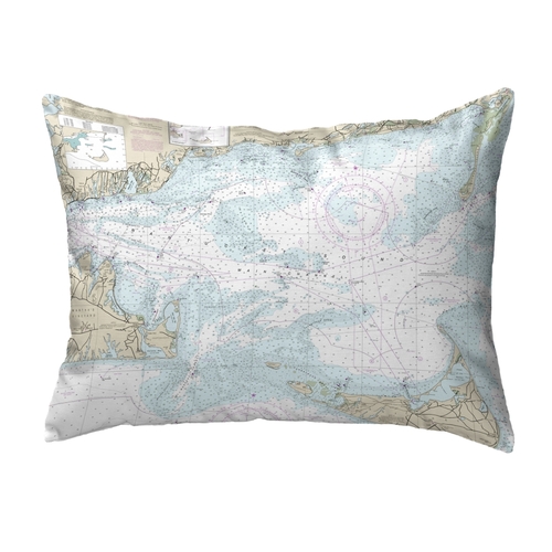 Betsy Drake NC13237NS 16 x 20 in. Nantucket Sound, MA Nautical Map