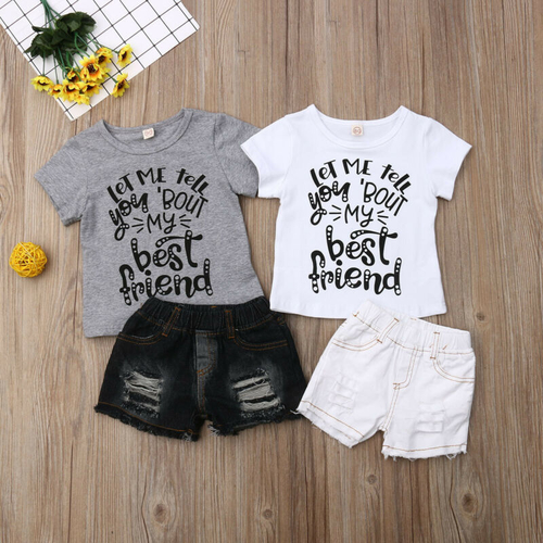 Fashion Kids Baby Boy Girl Sets Brother and