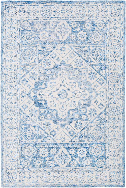 Surya SRF2018-810 Serafina Area Rug - Pale Blue, White - 8 x 10 ft