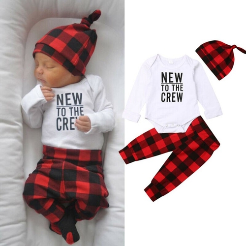 Pudcoco Autumn Newborn Infant kids Baby Girl Boy