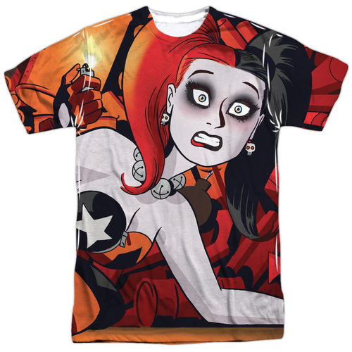 Trevco BM2593FB-ATPP-1 Batman Harley Cooke Cover Front & Back Print-S 