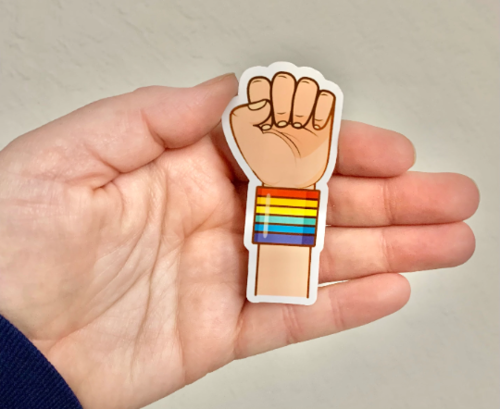 Fist- Pride Sticker Sticker/Magnet