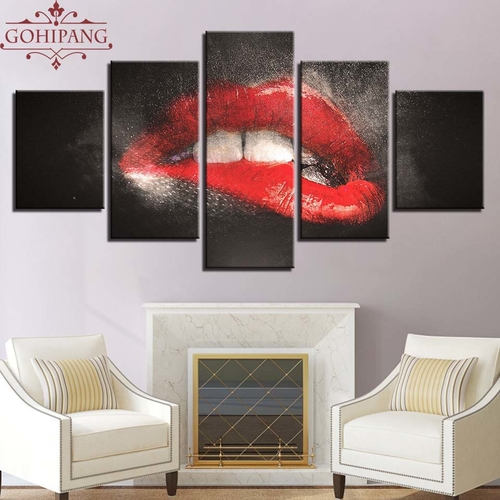 HD Pictures Printed On Canvas 5 Pieces