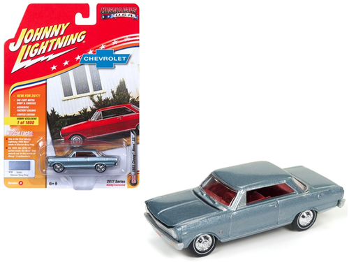 1965 Chevrolet Nova SS Glacier Gray Poly Limited Edition to 1800pc