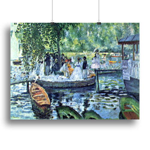 La Grenouillere1 by Renoir Canvas Print or Poster