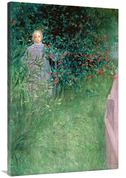 Global Gallery GCS-282340-44-142 44 in. in the Hawthorn Hedge Art Prin